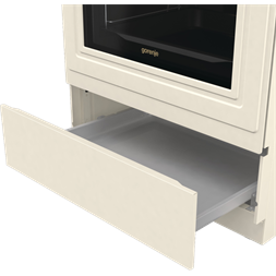 Gorenje GKS6C71CLI bézs, szabadonálló, gáz, kombinált, főzőzóna: 4, sütő:71L, grill, tűzhely
