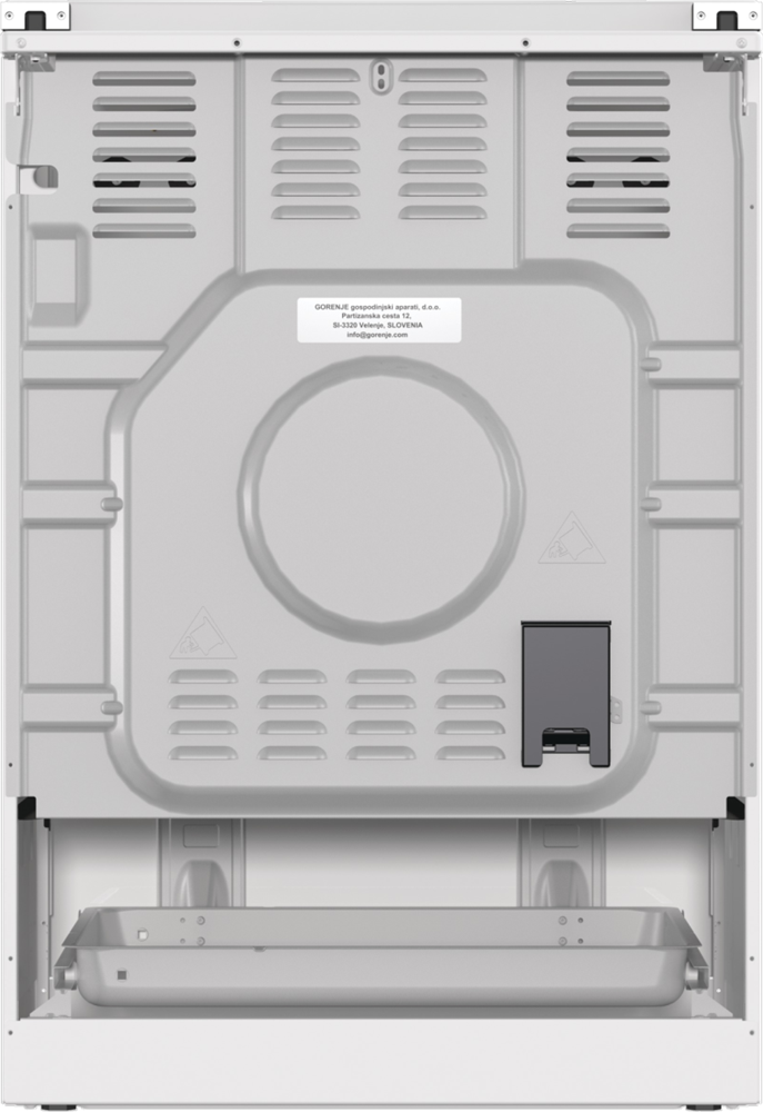 Gorenje GKS6C71WF fehér, szabadonálló, gáz, kombinált, főzőzóna: 4, sütő:71L, grill, tűzhely