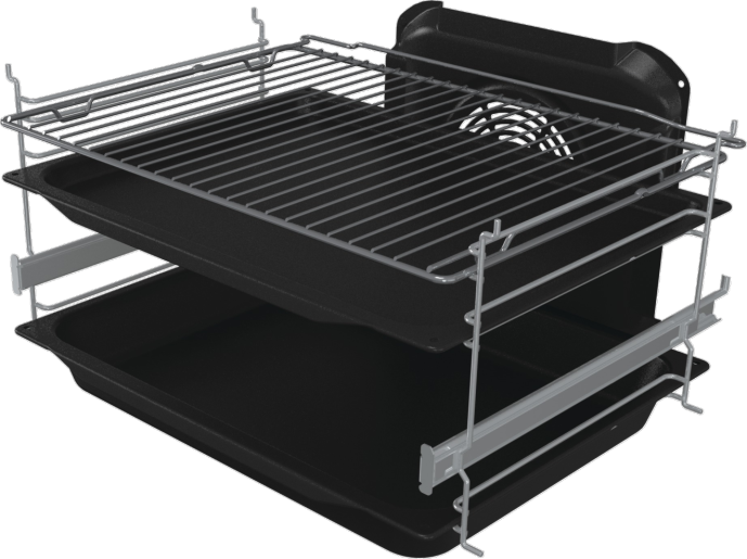 Gorenje GKS6C71XF Inox, szabadonálló, gáz, kombinált, főzőzóna: 4, sütő:71L, grill, tűzhely