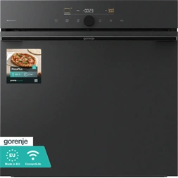 Gorenje GO66MB Pizza350C fekete, beépíthető, légkeveréses sütő