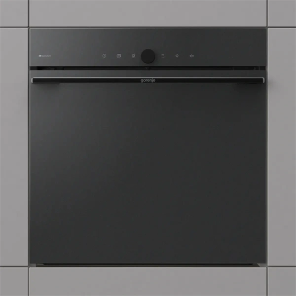 Gorenje GO66MB Pizza350C fekete, beépíthető, légkeveréses sütő