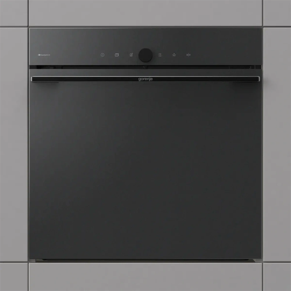 Gorenje GO66MB Pizza350C fekete, beépíthető, légkeveréses sütő