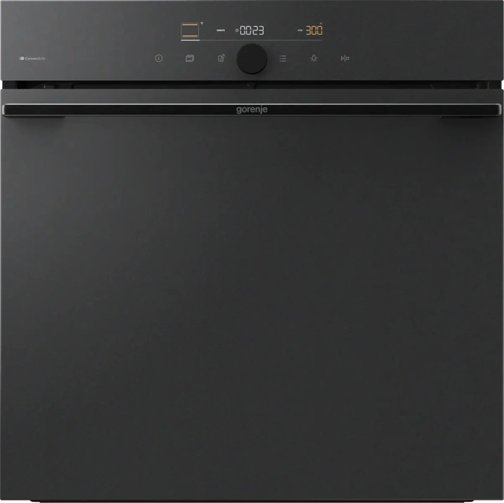 Gorenje GO66MB Pizza350C fekete, beépíthető, légkeveréses sütő