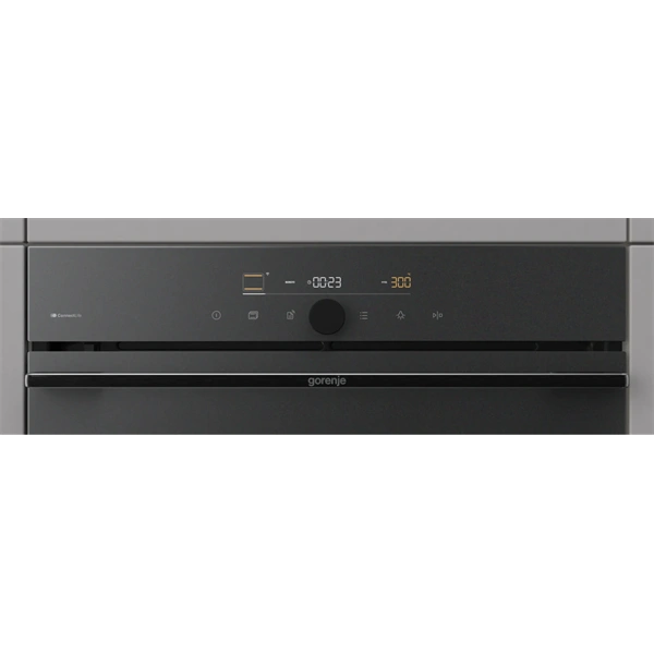 Gorenje GO66MB Pizza350C fekete, beépíthető, légkeveréses sütő