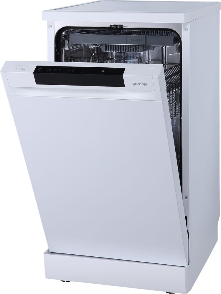 Gorenje GS541D10W programok száma: 5, keskeny szabadonálló, 11 terítékes mosogatógép 