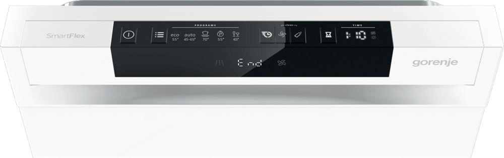 Gorenje GS541D10W programok száma: 5, keskeny szabadonálló, 11 terítékes mosogatógép 