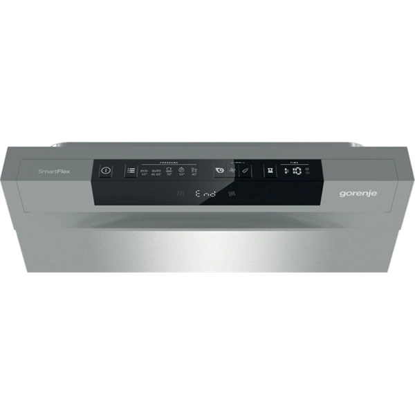 Gorenje GS541D10X inox, programok száma: 5, keskeny szabadonálló, 11 terítékes mosogatógép (Újszerű)