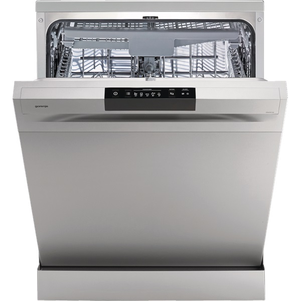Gorenje GS620E10S ezüst, programok száma: 5, szabadonálló, 14 terítékes mosogatógép 