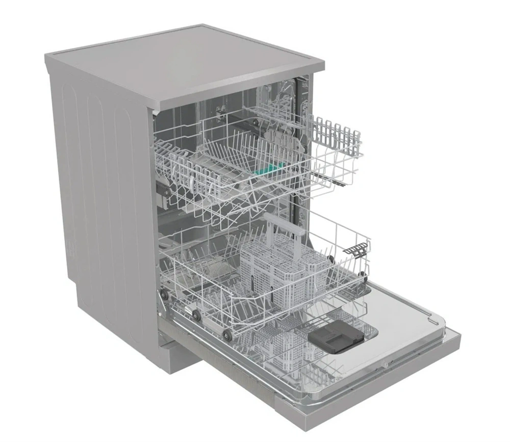 Gorenje GS642E90X ezüst, programok száma: 6, szabadonálló, 13 terítékes mosogatógép 