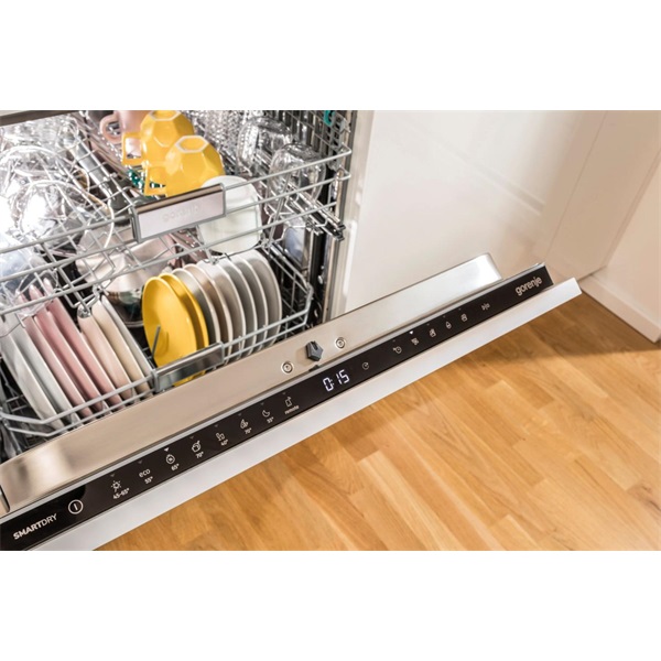 Gorenje GS643E90W fehér, programok száma: 6, szabadonálló, 16 terítékes mosogatógép 