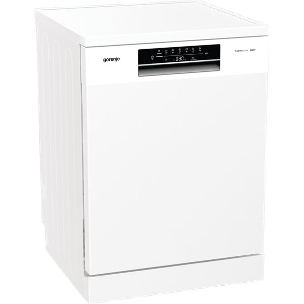 Gorenje GS643E90W fehér, programok száma: 6, szabadonálló, 16 terítékes mosogatógép 