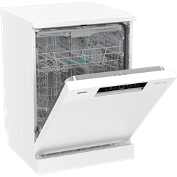 Gorenje GS643E90W fehér, programok száma: 6, szabadonálló, 16 terítékes mosogatógép 