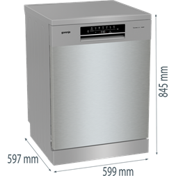 Gorenje GS643E90X 16 terítékes inox mosogatógép