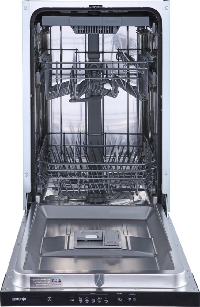 Gorenje GV520E10 programok száma: 5, keskeny beépíthető, 11 terítékes mosogatógép 