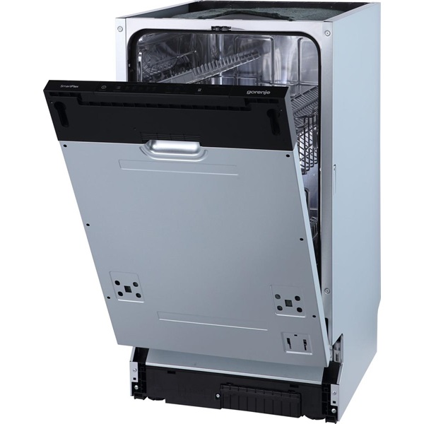 Gorenje GV541D10 fehér, programok száma: 5, keskeny beépíthető, 9 terítékes mosogatógép 