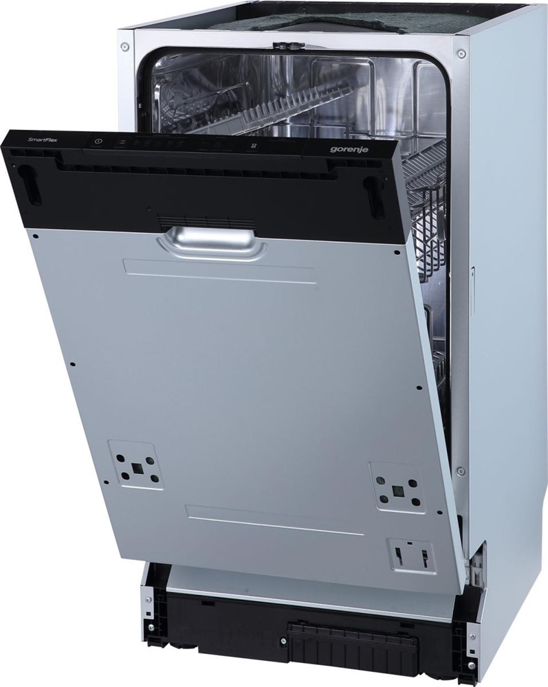 Gorenje GV541D10 programok száma: 5, keskeny beépíthető, 9 terítékes mosogatógép 