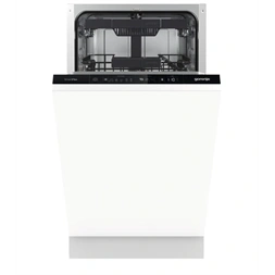 Gorenje GV543D15 fehér, beépíthető, keskeny, teljesen integrált, 45 cm, 10 terítékes, mosogatógép