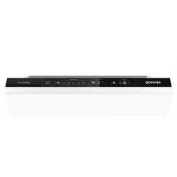Gorenje GV543D15 fehér, beépíthető, keskeny, teljesen integrált, 45 cm, 10 terítékes, mosogatógép