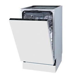 Gorenje GV573B15 fehér, beépíthető, keskeny, teljesen integrált, 45 cm, 10 terítékes, mosogatógép