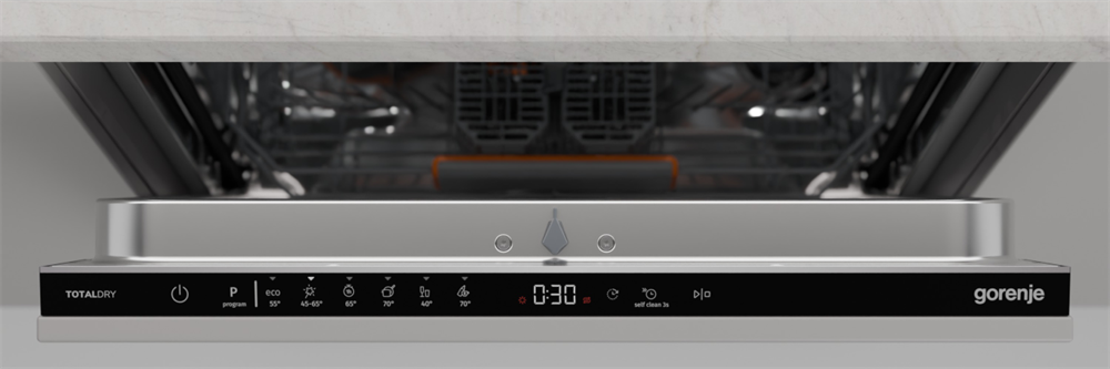 Gorenje GV642C65 programok száma: 6, beépíthető, 14 terítékes mosogatógép 
