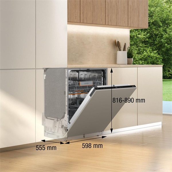 Gorenje GV642C65 beépíthető 14 terítékes mosogatógép