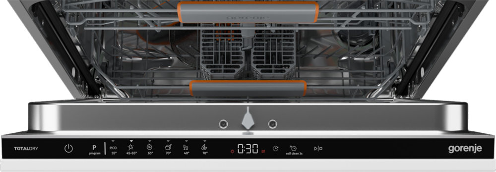 Gorenje GV642C65 programok száma: 6, beépíthető, 14 terítékes mosogatógép 