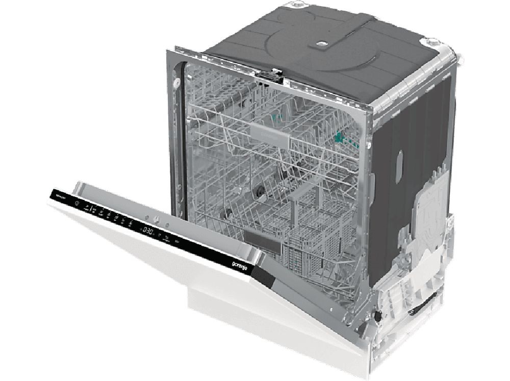 Gorenje GV642D61 programok száma: 6, beépíthető, 14 terítékes mosogatógép 