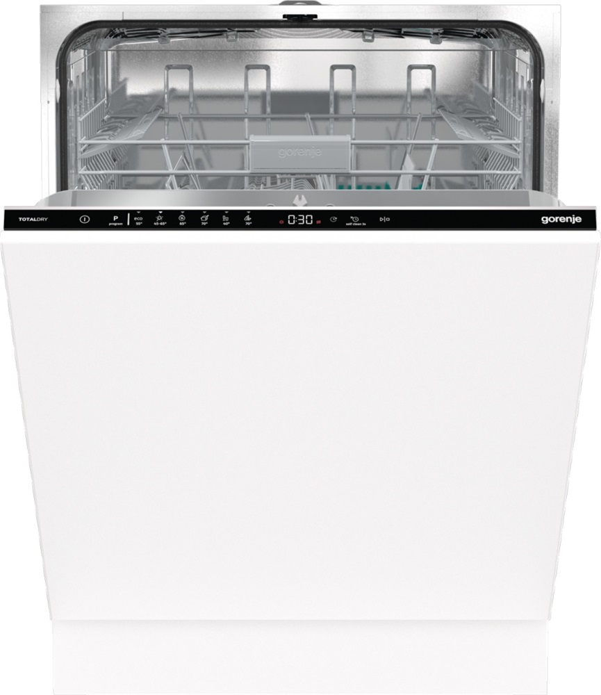 Gorenje GV642D61 programok száma: 6, beépíthető, 14 terítékes mosogatógép 