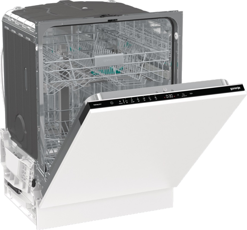 Gorenje GV642D61 programok száma: 6, beépíthető, 14 terítékes mosogatógép 