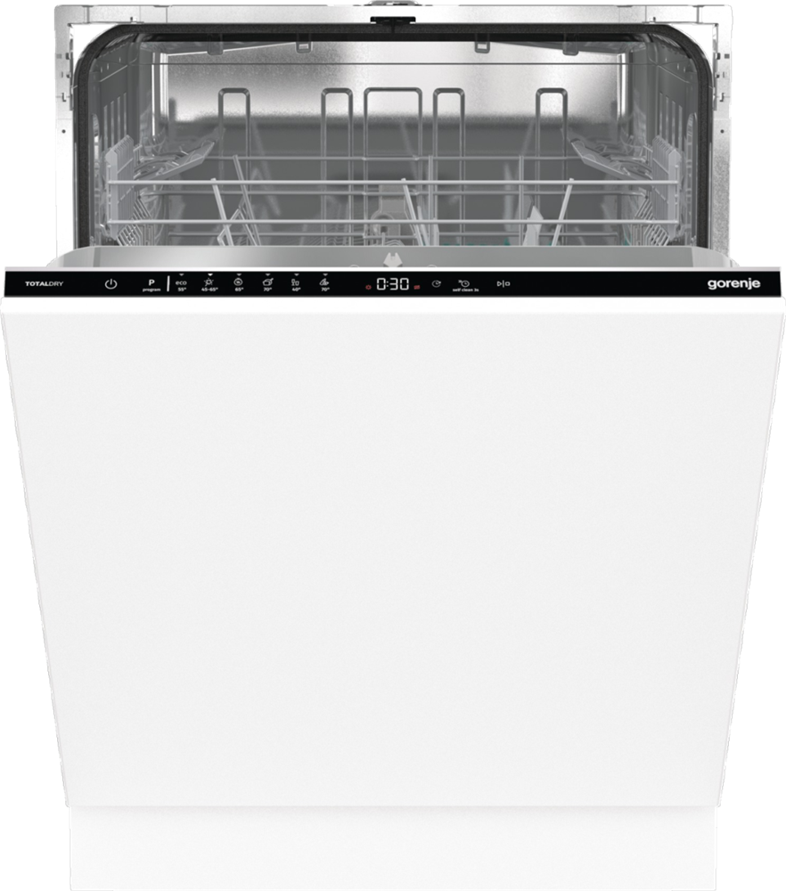 Gorenje GV642D90 programok száma: 6, beépíthető, 14 terítékes mosogatógép 
