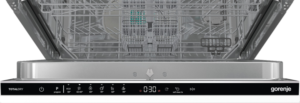 Gorenje GV642D90 programok száma: 6, beépíthető, 14 terítékes mosogatógép 