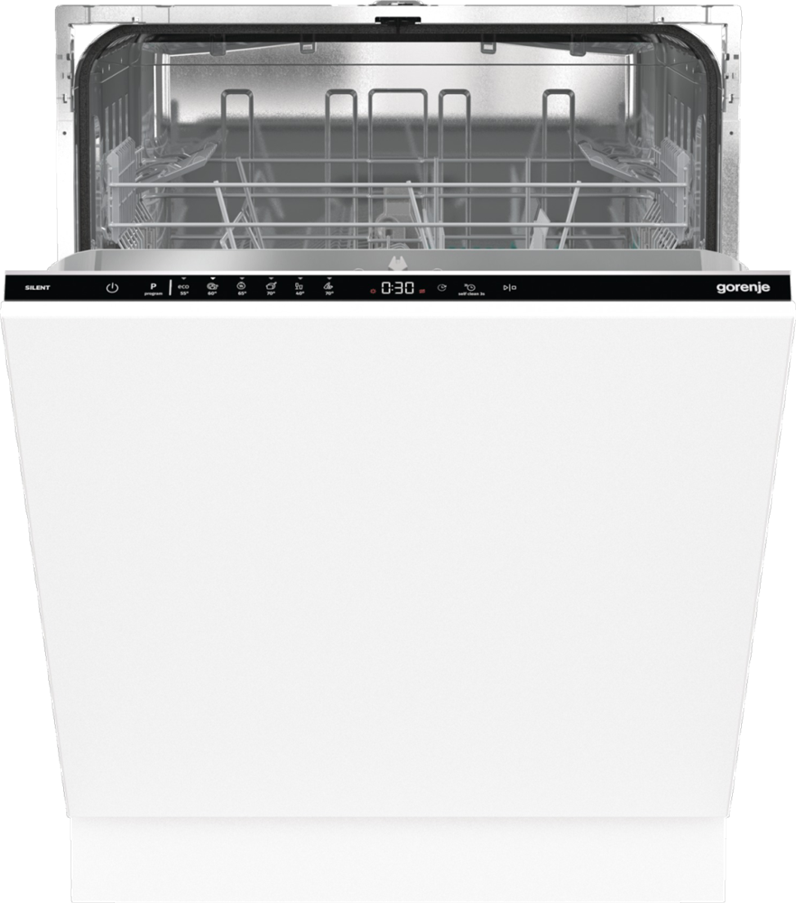 Gorenje GV642E90 programok száma: 6, beépíthető, 13 terítékes mosogatógép 