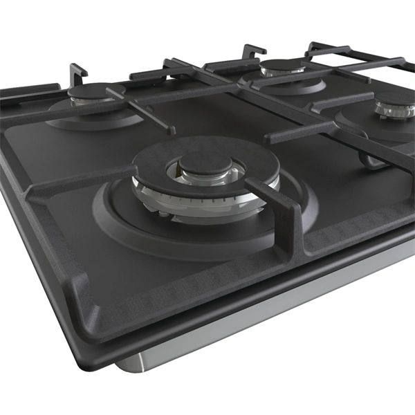 Gorenje GW641BFB fekete, beépíthető, gáz, főzőzóna: 3 +1 wok égőfej, beépíthető méret: 56cm, főzőlap