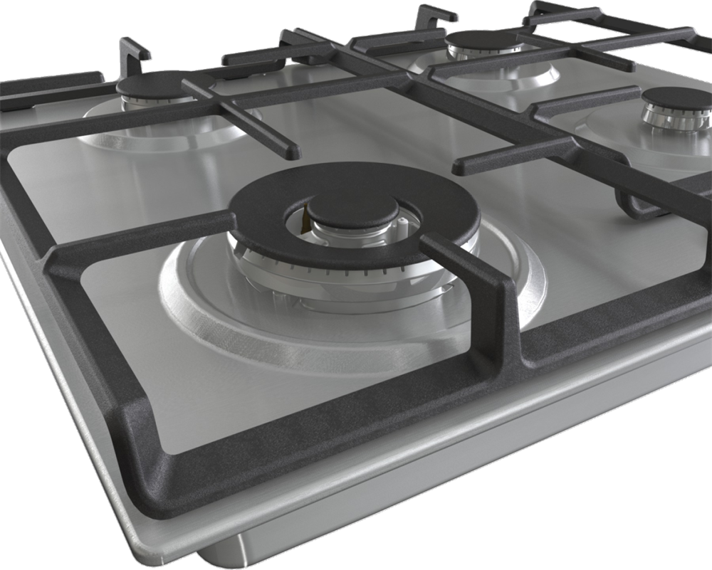 Gorenje GW641EX inox, beépíthető, gáz, főzőzóna: 3 +1 wok égőfej, beépíthető méret: 56cm, főzőlap