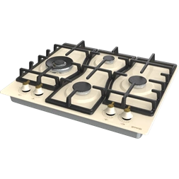 Gorenje GW6D42CLI elefántcsontszín, beépíthető, gáz, főzőzóna:4, beépíthető méret:56cm, főzőlap