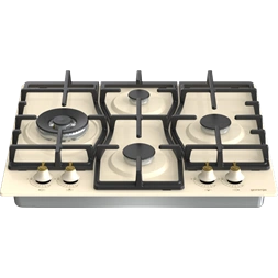 Gorenje GW6D42CLI elefántcsontszín, beépíthető, gáz, főzőzóna:4, beépíthető méret:56cm, főzőlap
