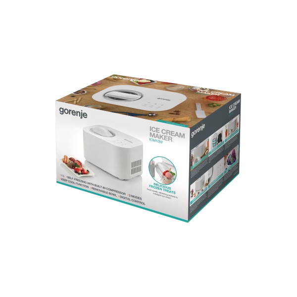 Gorenje ICM10W fagylalt készítőgép