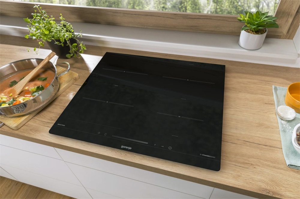 Gorenje ISC 645 BSC fekete, beépíthető, indukciós, főzőzóna: 4, beépíthető méret: 56cm, főzőlap