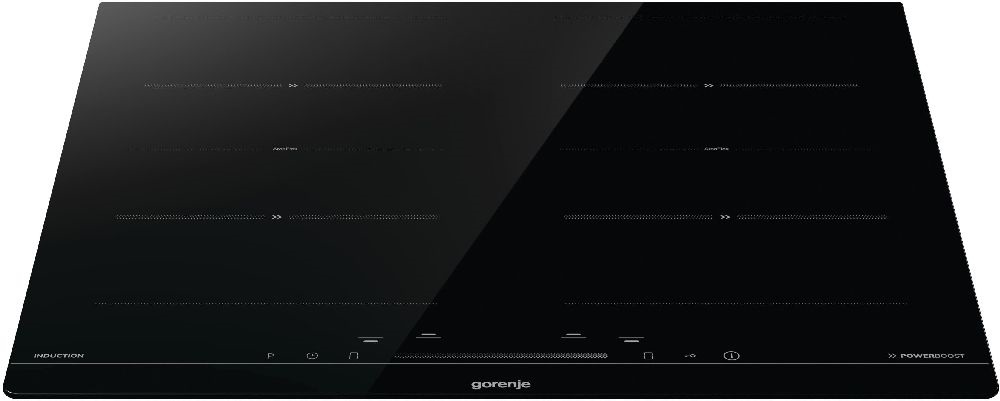 Gorenje ISC 646 BSC fekete, beépíthető, indukciós, főzőzóna: 4, beépíthető méret: 56cm, főzőlap