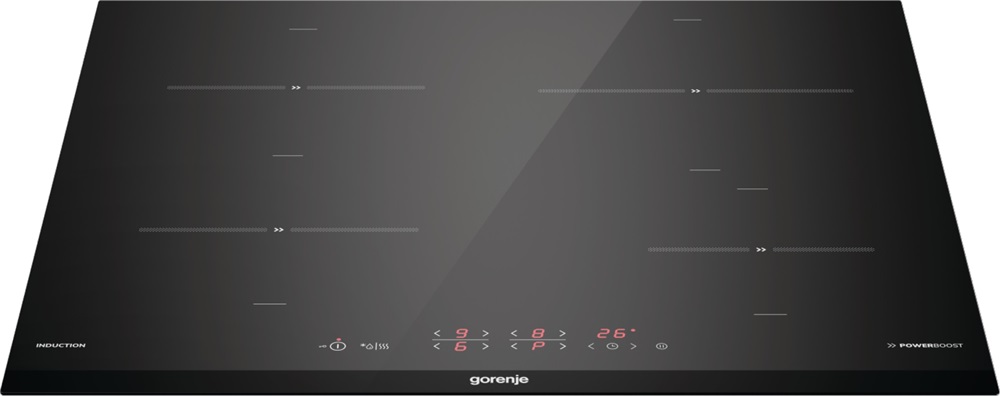 Gorenje IT643BCSC7 fekete, beépíthető, indukciós, főzőzóna: 4, beépíthető méret: 56cm, főzőlap