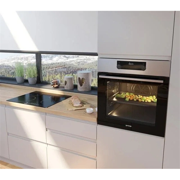 Gorenje JumpSet BO6737E02X + ECT41SC beépíthető sütő-főzőlap szett