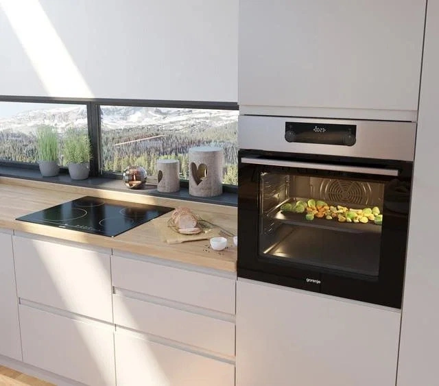Gorenje JumpSet BO6737E02X + ECT41SC beépíthető sütő-főzőlap szett
