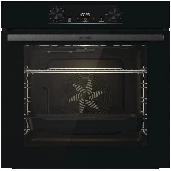 Gorenje JumpSet GBB fekete, BO6735E02BK / ECT641BSC sütő + főzőlap szett