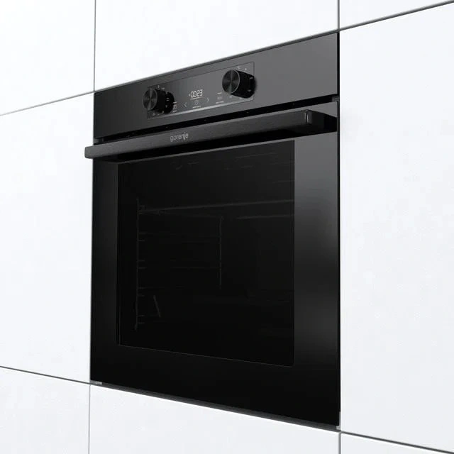 Gorenje JumpSet GBB fekete, BO6735E02BK / ECT641BSC sütő + főzőlap szett