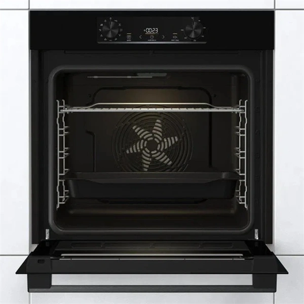 Gorenje JumpSet GBB fekete, BO6735E02BK / ECT641BSC sütő + főzőlap szett