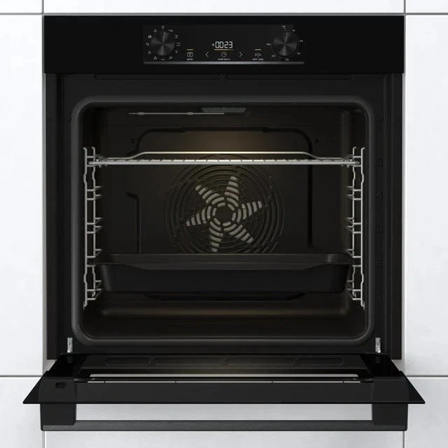 Gorenje JumpSet GBB fekete, BO6735E02BK / ECT641BSC sütő + főzőlap szett