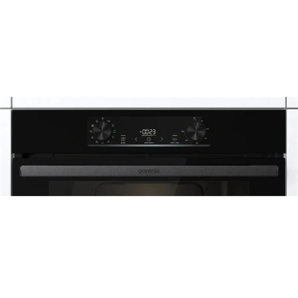 Gorenje JumpSet GBB fekete, BO6735E02BK / ECT641BSC sütő + főzőlap szett
