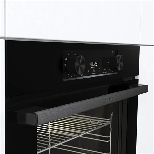 Gorenje JumpSet GBB fekete, BO6735E02BK / ECT641BSC sütő + főzőlap szett