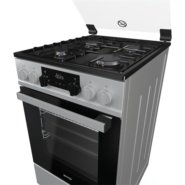 Gorenje K5341SH-B inox kombinált tűzhely