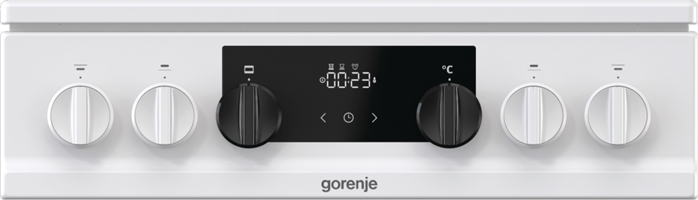 Gorenje KS5350WF fehér, szabadonálló, gáz, kombinált, főzőzóna: 4, sütő:70L, grill, tűzhely
